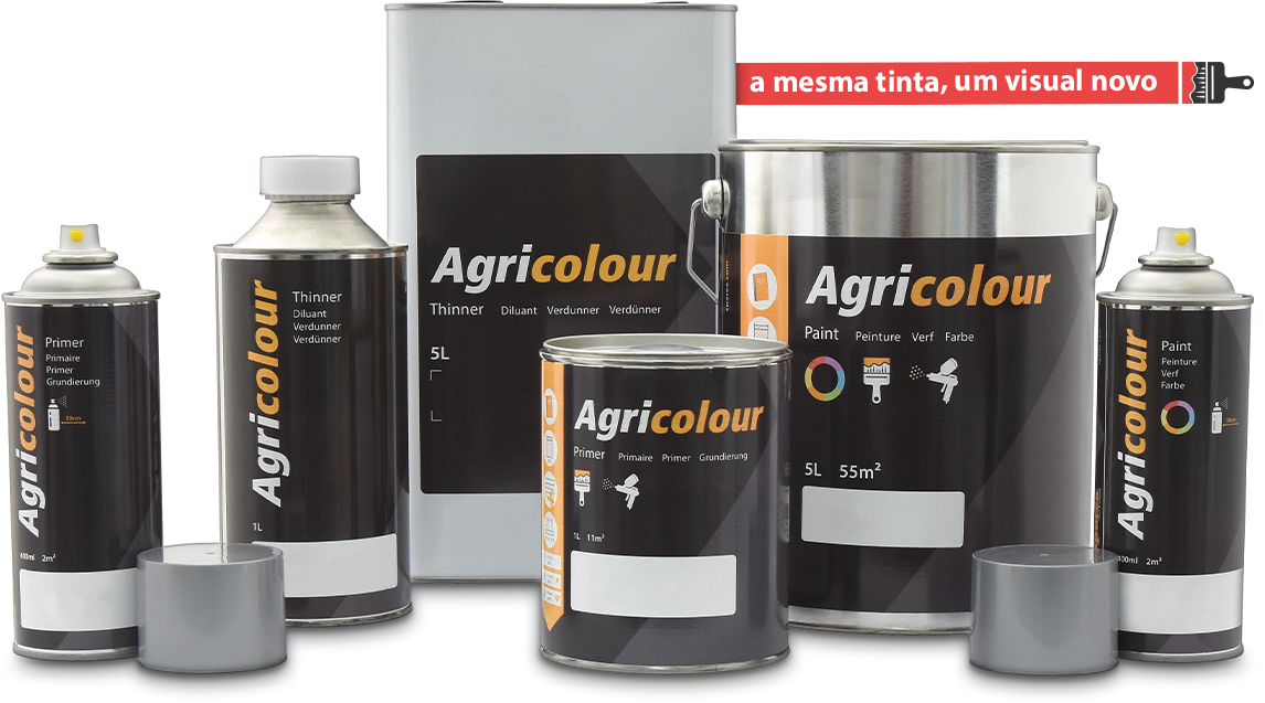 Agricolour - Azure Blue Gloss Paint 1L Tin - Sparex Part S.85009
