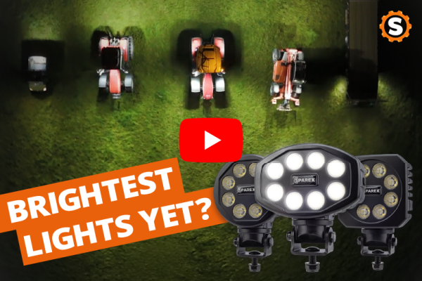 As nossas luzes de trabalho LED mais versáteis e mais brilhantes