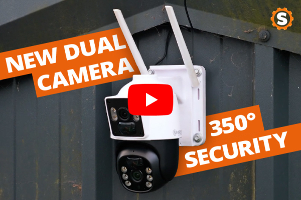 Esta é a melhor atualização de segurança? Nova câmara dupla de 350°